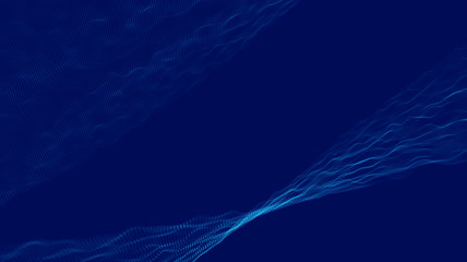 科技感波纹粒子3