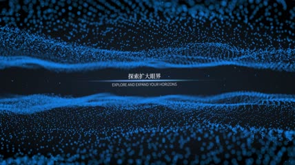 科技风文字标题