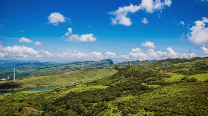 4k延时晴空唯美素材
