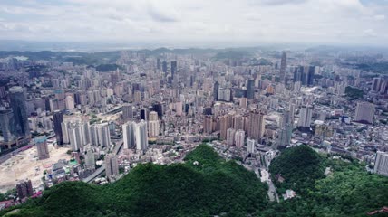 4k航拍贵阳南明区（2）