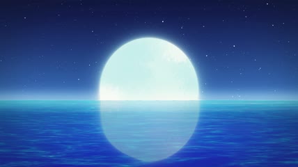 中秋海上明月