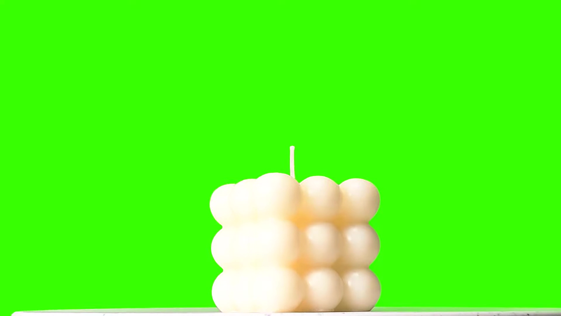 绿幕视频素材蜡烛