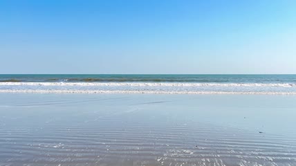 沿海风光自然世界蓝天大海沙滩