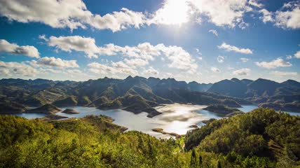 8k延时贵州喀斯特群山