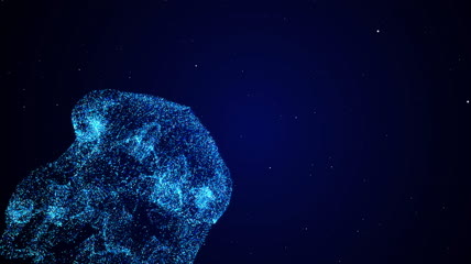 form粒子背景视频