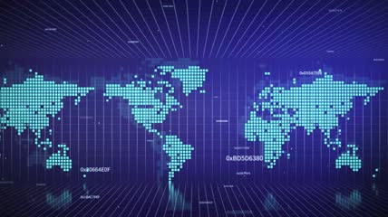 3款世界地图AE模板