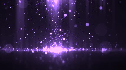 紫色光斑粒子抒情背景舞台背景