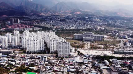 4k航拍临江双江拉古族佤族布朗族傣族自治县人民政府