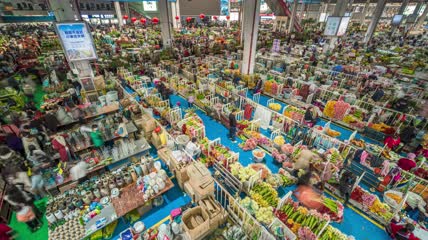 8k延时花市交易市场