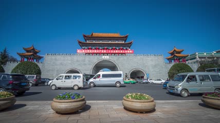 8k延时云南曲靖南城门
