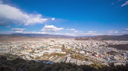 8k延时云南香格里拉全景