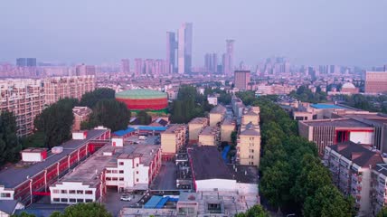 4k 航拍南京金地名京