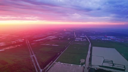4k 航拍日落夕阳唯美合集