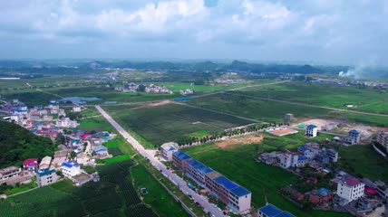 三农冬瓜种植基地4k航拍