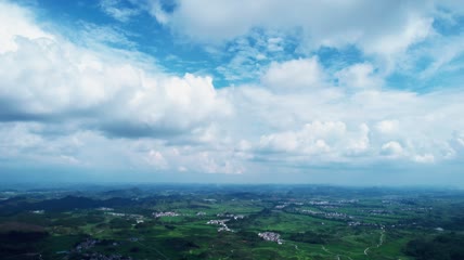 替换天空云彩4k航拍