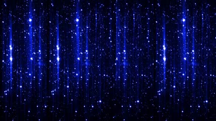 唯美星空粒子背景视频粒子星光系列