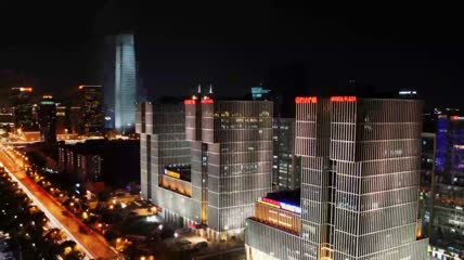 美丽北京夜景