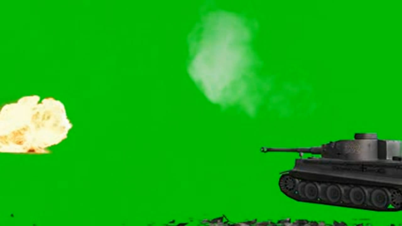 坦克开炮