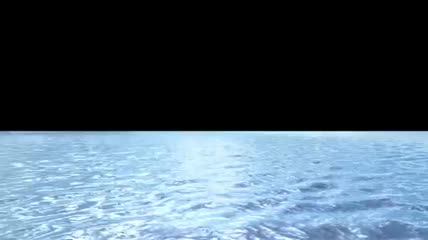 海平面平静微波背景视频