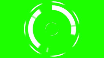 锁定目标动画绿屏抠像素材
