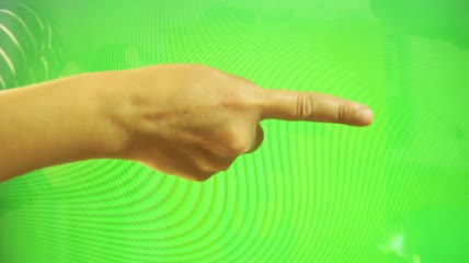 触屏手机平板手势动作绿屏抠像素材