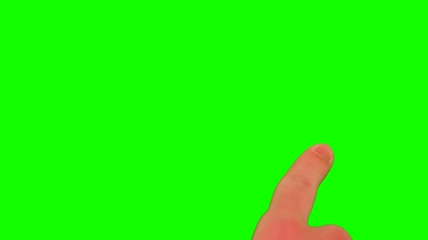 绿屏高清色度键动画手势