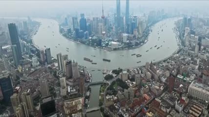上海地标建筑东方明珠塔