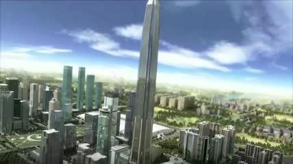 中国最高摩天大楼建筑高度介绍素材