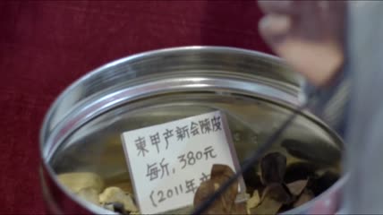陈皮村文化节药材交易市场药材展示销售