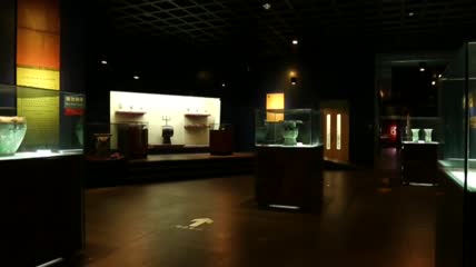 河南殷墟博物馆文物陶器玉器青铜器实拍