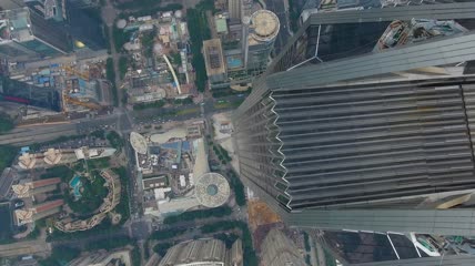 4K超清航拍深圳平安大楼实拍视频