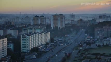 各地城市延时大景