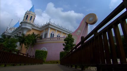 深圳水族馆水中表演视频素材