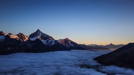 大自然风景高清实拍视频素材