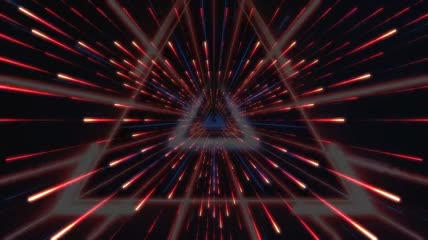 三维空间感动感背景视频