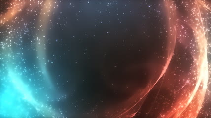 唯美星空浪漫粒子背景视频