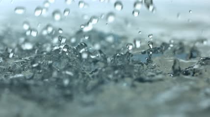下雨水流视频素材