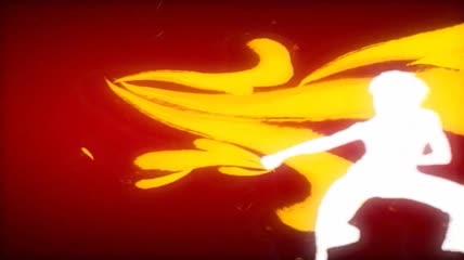 中华好儿孙中国风水墨功夫武术表演