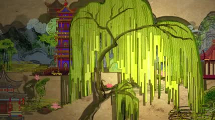 中国风画剧演绎爱情故事高清视频动画