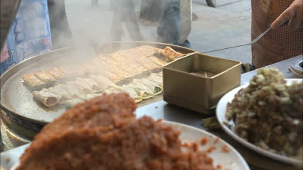 地方美食陕西西安美味小食风味特色美食