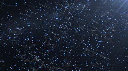 原创4K科技背景视频