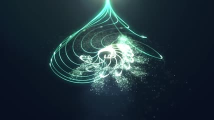 高清抽象粒子线条动感背景素材