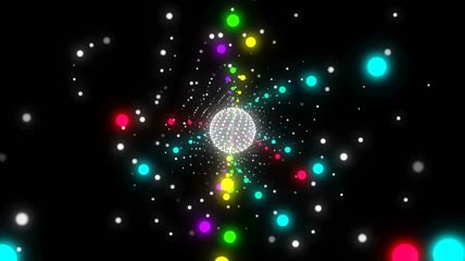 绚丽动感节奏变幻vj视频素材