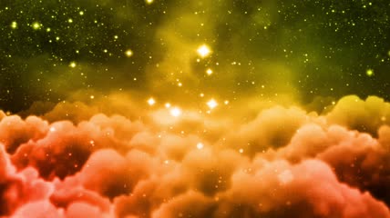 大气云层云雾星空粒子背景视频