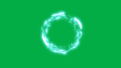 MG能量爆炸动画绿屏视频素材