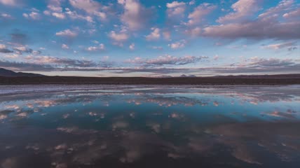 8K茶卡盐湖自然美景实拍