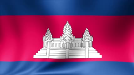 4K柬埔寨国旗