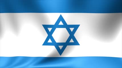 4K以色列国旗