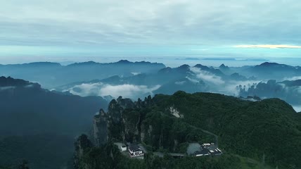 高清实拍湖南张家界风景区视频素材