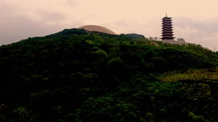 高清实拍南京牛首山视频素材